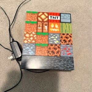 Minecraft Themed night lamp